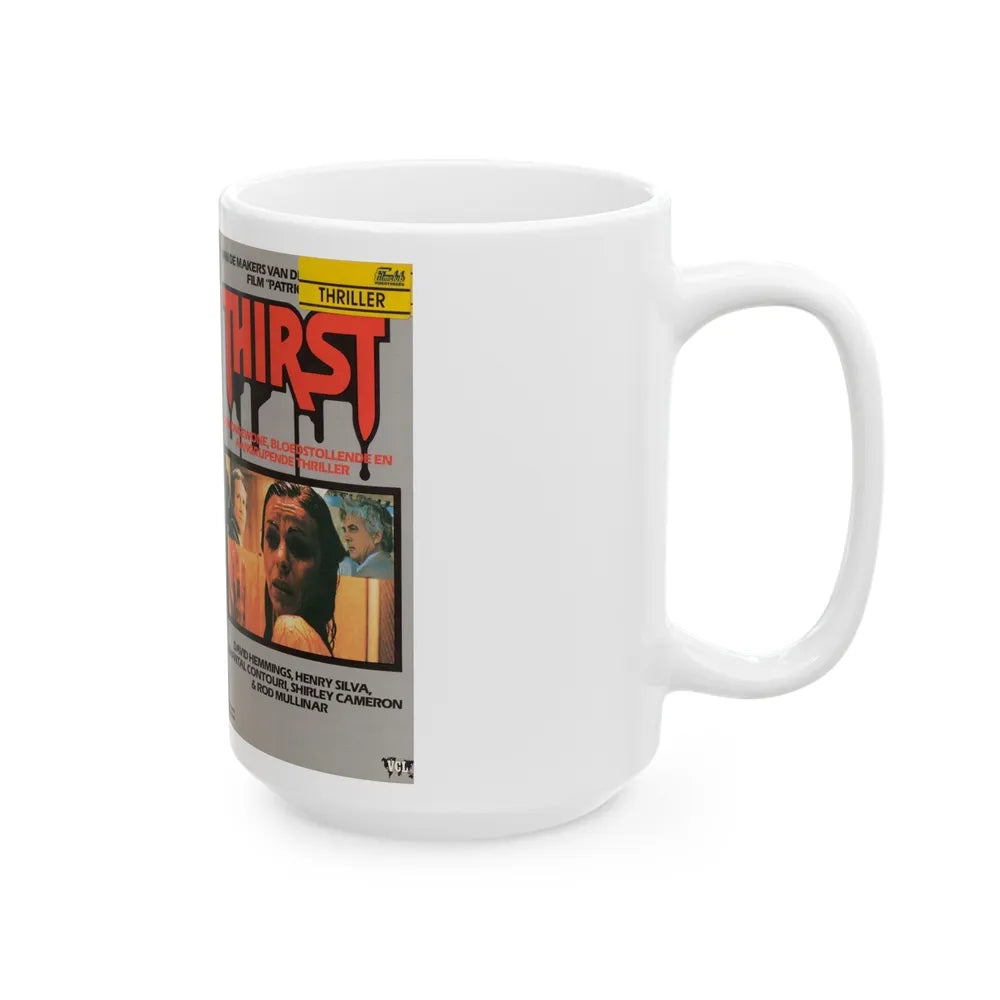 THIRST (VHS COVER) - White Coffee Mug-Go Mug Yourself