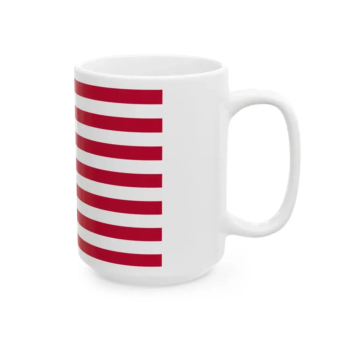 Thirteen Commonwealths of America Flag (United States) White Coffee Mug - Go Mug Yourself
