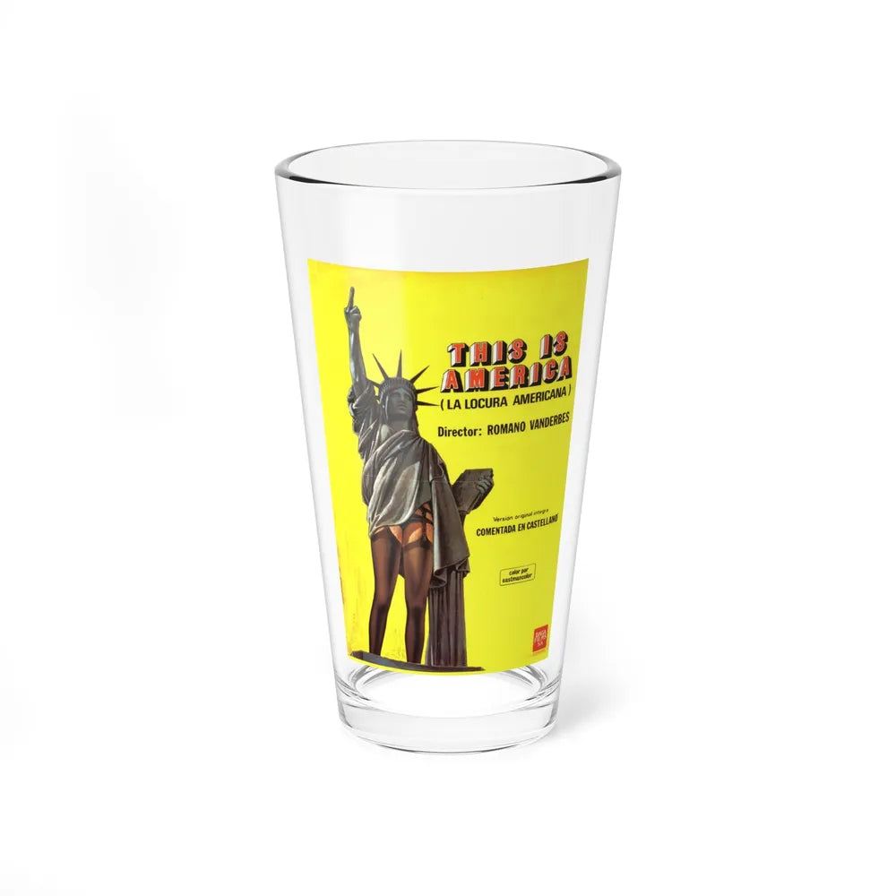 THIS IS AMERICA 1977 Movie Poster - Pint Glass 16oz-16oz-Go Mug Yourself