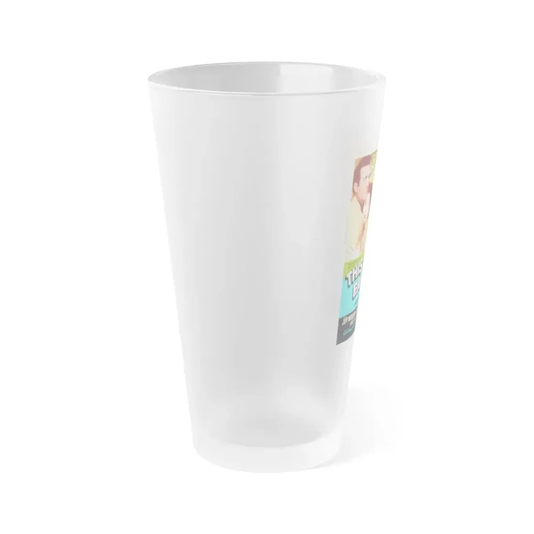 THIS ISLAND EARTH (4) 1955 Movie Poster - Frosted Pint Glass 16oz - Go Mug Yourself