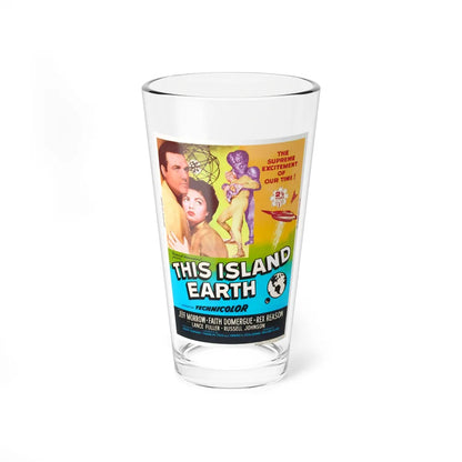 THIS ISLAND EARTH (4) 1955 Movie Poster - Pint Glass 16oz-16oz-Go Mug Yourself