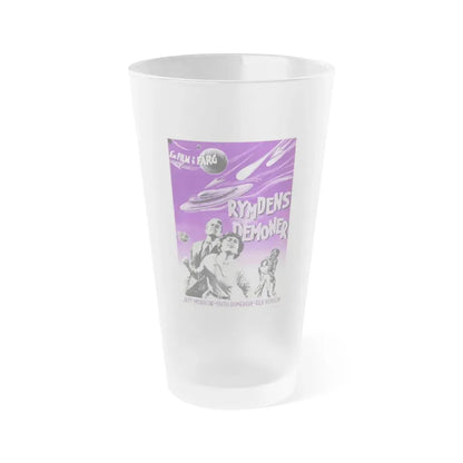 THIS ISLAND EARTH (5) 1955 Movie Poster - Frosted Pint Glass 16oz 16oz Frosted - Go Mug Yourself