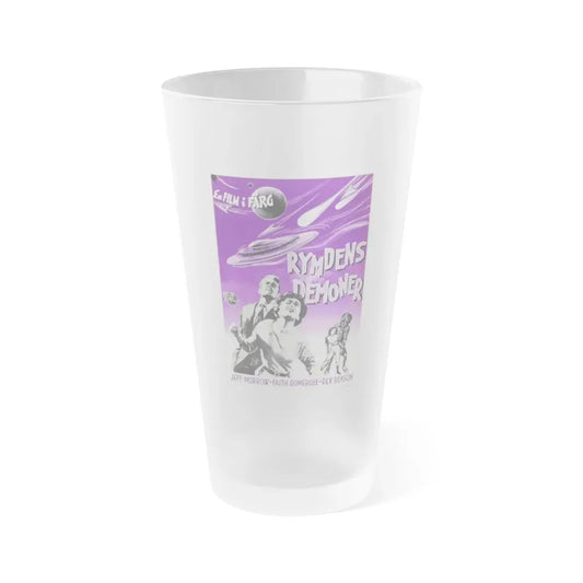THIS ISLAND EARTH (5) 1955 Movie Poster - Frosted Pint Glass 16oz 16oz Frosted - Go Mug Yourself
