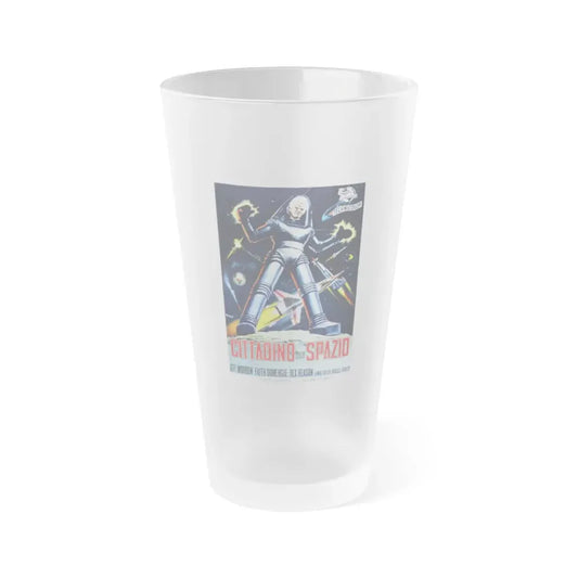 THIS ISLAND EARTH (ITALIAN) 1955 Movie Poster - Frosted Pint Glass 16oz 16oz Frosted - Go Mug Yourself