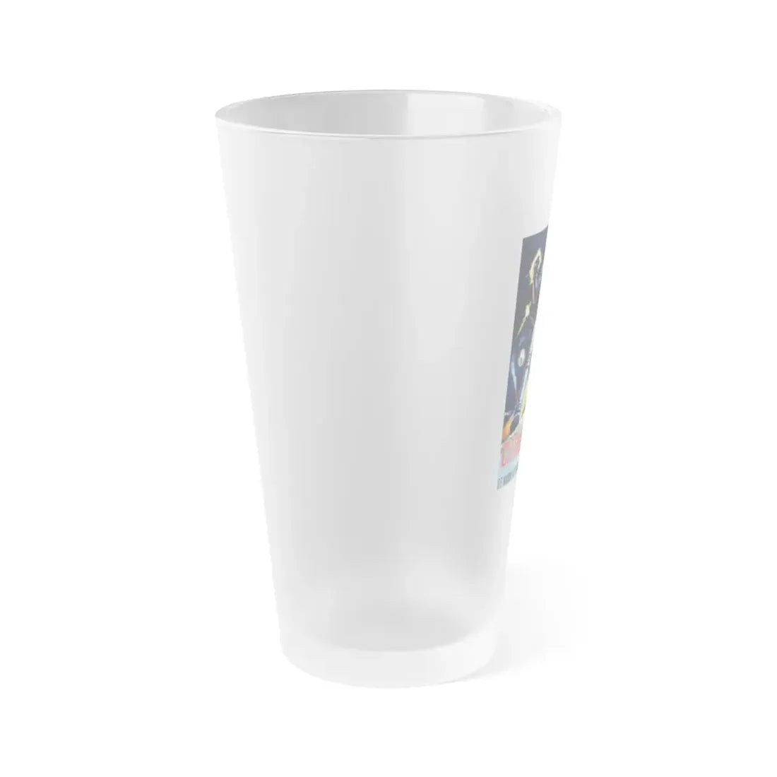 THIS ISLAND EARTH (ITALIAN) 1955 Movie Poster - Frosted Pint Glass 16oz - Go Mug Yourself