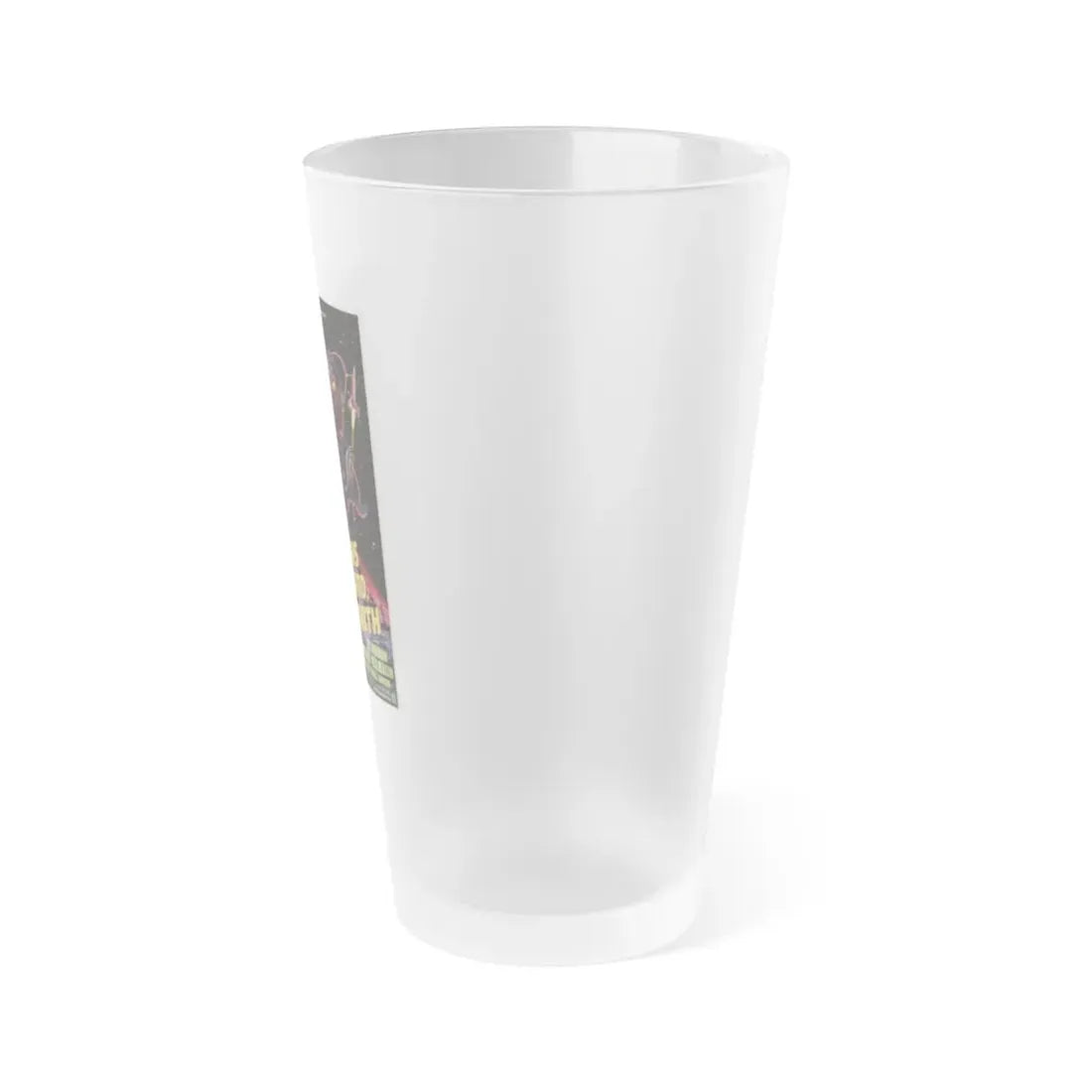 THIS ISLAND EARTH (MONDO) 1955 Movie Poster - Frosted Pint Glass 16oz - Go Mug Yourself
