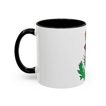 Thistle Royal Badge of Scotland - Accent Coffee Mug - Go Mug Yourself