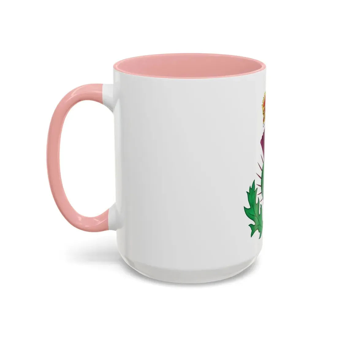 Thistle Royal Badge of Scotland - Accent Coffee Mug - Go Mug Yourself