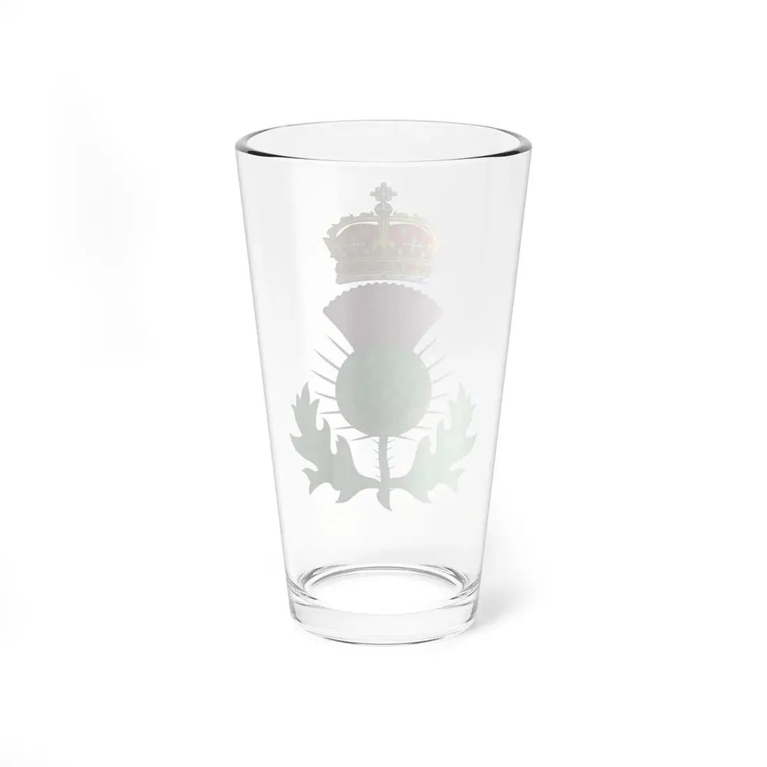 Thistle Royal Badge of Scotland - Pint Glass 16oz - Go Mug Yourself