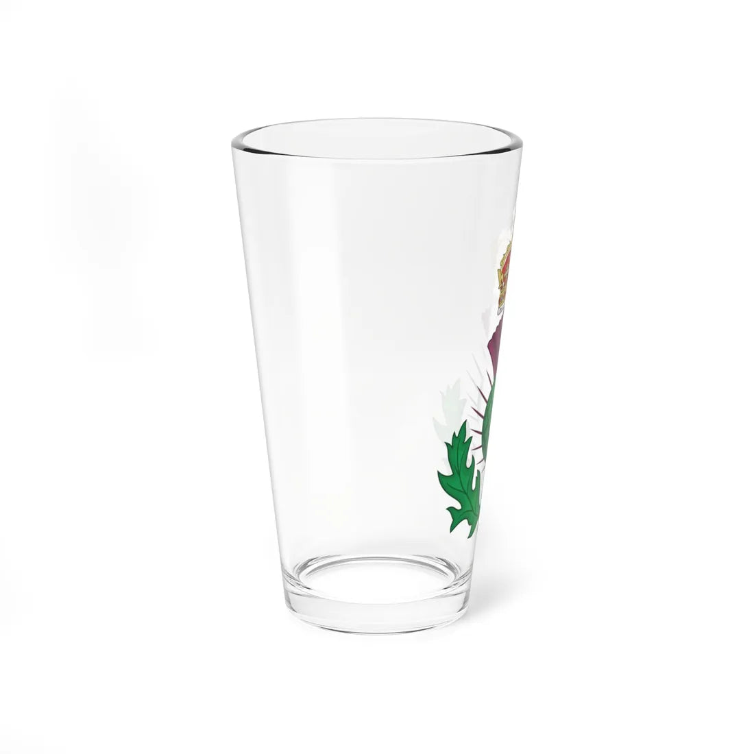 Thistle Royal Badge of Scotland (Scotland) (Coat of Arms) Pint Glass 16oz - Go Mug Yourself