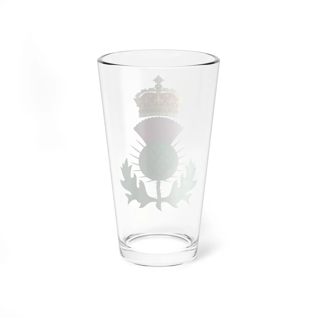 Thistle Royal Badge of Scotland (Scotland) (Coat of Arms) Pint Glass 16oz - Go Mug Yourself