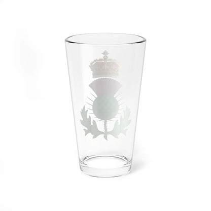 Thistle Royal Badge of Scotland (Scotland) (Coat of Arms) Pint Glass 16oz - Go Mug Yourself