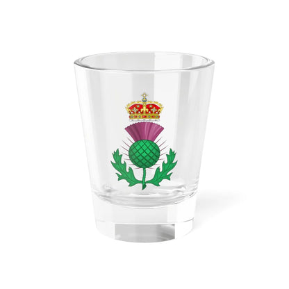 Thistle Royal Badge of Scotland (Scotland) (Coat of Arms) Shot Glass 1.5oz 1.5oz - Go Mug Yourself
