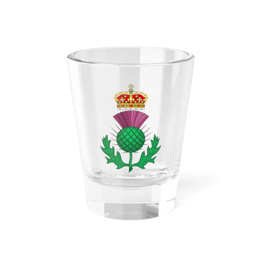 Thistle Royal Badge of Scotland (Scotland) (Coat of Arms) Shot Glass 1.5oz 1.5oz - Go Mug Yourself