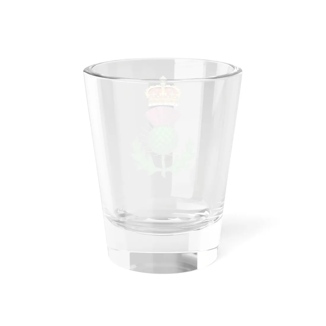 Thistle Royal Badge of Scotland (Scotland) (Coat of Arms) Shot Glass 1.5oz - Go Mug Yourself