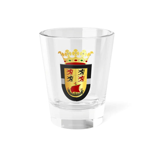 Tholen wapen (Netherlands) (Coat of Arms) Shot Glass 1.5oz 1.5oz - Go Mug Yourself