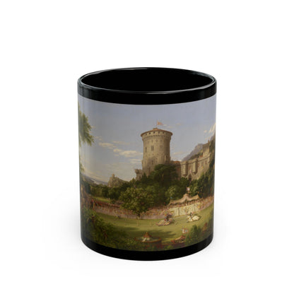 Thomas Cole (1801-1848) The past - 1838 - Black Coffee Mug-11oz-Go Mug Yourself