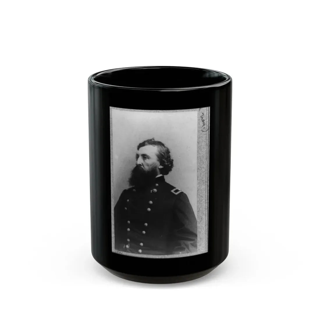 Thomas K. Smith, Half-Length Portrait, Facing Left (U.S. Civil War) Black Coffee Mug 15oz - Go Mug Yourself