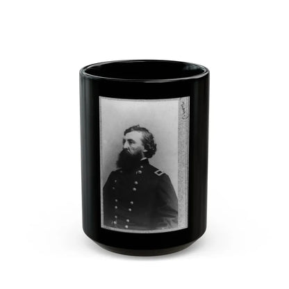 Thomas K. Smith, Half-Length Portrait, Facing Left (U.S. Civil War) Black Coffee Mug 15oz - Go Mug Yourself