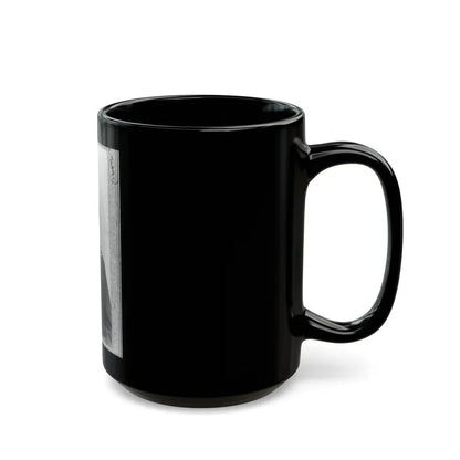 Thomas K. Smith, Half-Length Portrait, Facing Left (U.S. Civil War) Black Coffee Mug - Go Mug Yourself
