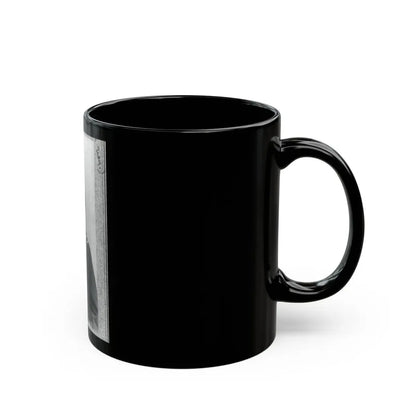 Thomas K. Smith, Half-Length Portrait, Facing Left (U.S. Civil War) Black Coffee Mug - Go Mug Yourself
