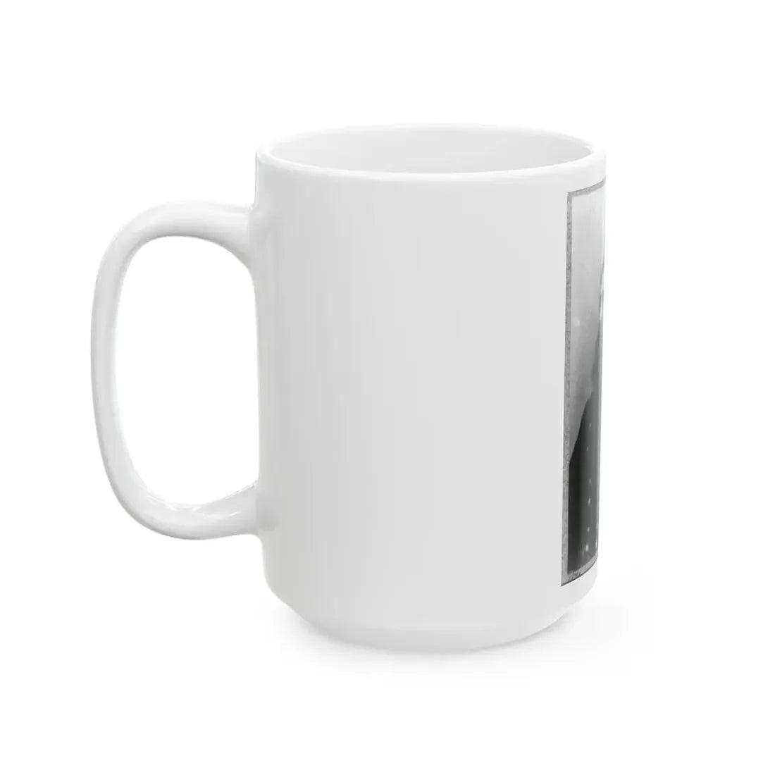 Thomas K. Smith, Half-Length Portrait, Facing Left (U.S. Civil War) White Coffee Mug - Go Mug Yourself