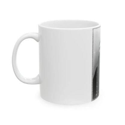 Thomas K. Smith, Half-Length Portrait, Facing Left (U.S. Civil War) White Coffee Mug - Go Mug Yourself