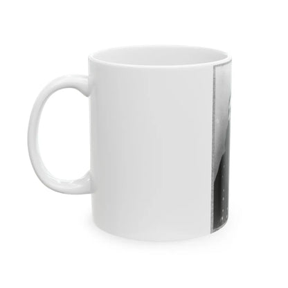 Thomas K. Smith, Half-Length Portrait, Facing Left (U.S. Civil War) White Coffee Mug-Go Mug Yourself