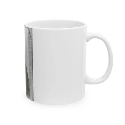 Thomas K. Smith, Half-Length Portrait, Facing Left (U.S. Civil War) White Coffee Mug-Go Mug Yourself