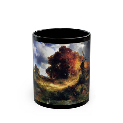 Thomas Moran (1837-1926) autumn - c1893-1897 - Black Coffee Mug-11oz-Go Mug Yourself