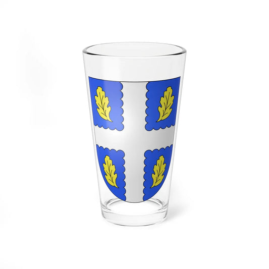 Thonex-coat of arms (Switzerland) (Coat of Arms) Pint Glass 16oz 16oz - Go Mug Yourself