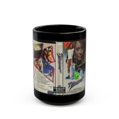 THRASHIN (VHS COVER) - Black Coffee Mug 15oz - Go Mug Yourself