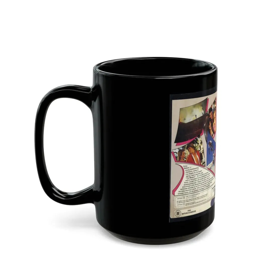 THRASHIN (VHS COVER) - Black Coffee Mug - Go Mug Yourself