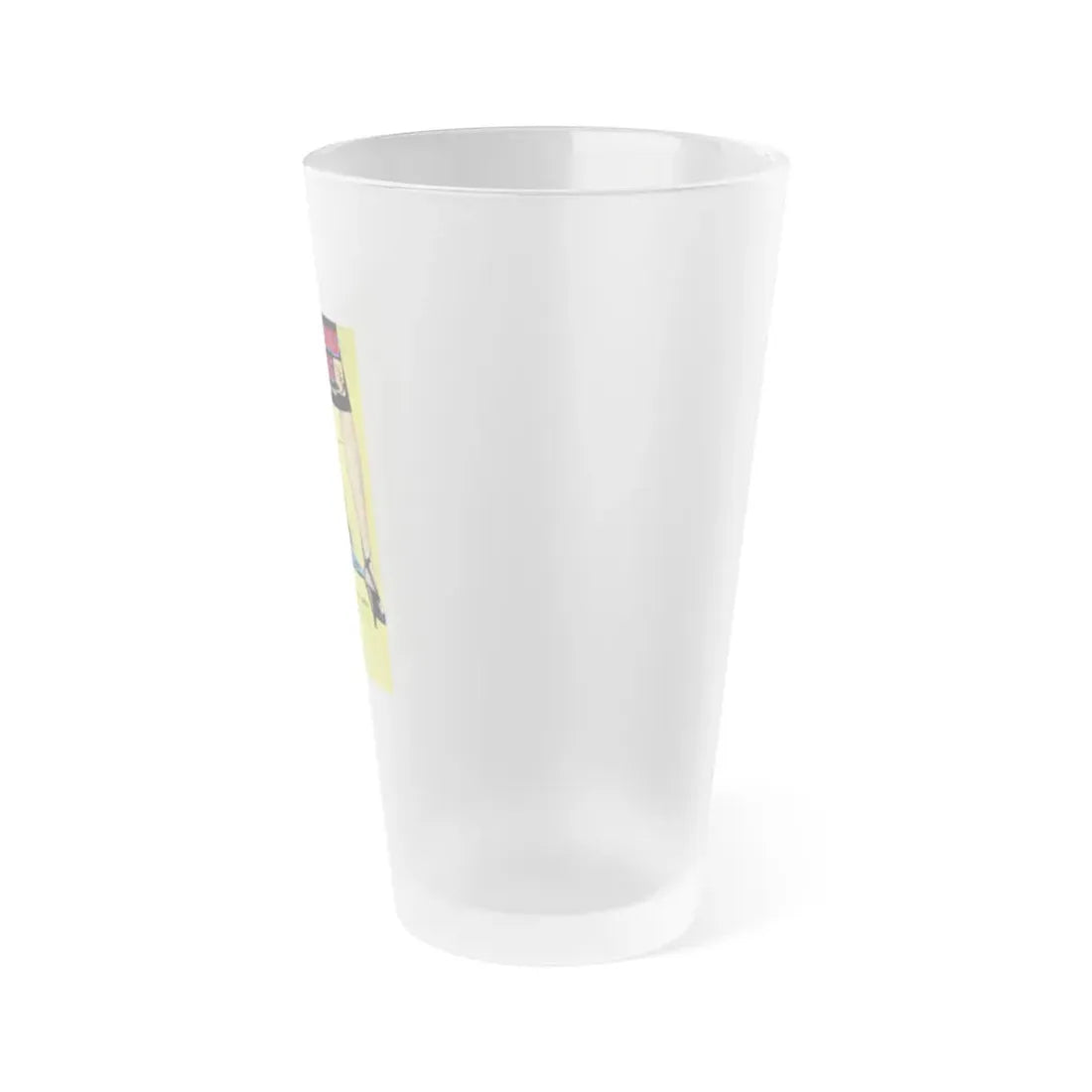 THREE BAD SISTERS 1956 Movie Poster - Frosted Pint Glass 16oz - Go Mug Yourself
