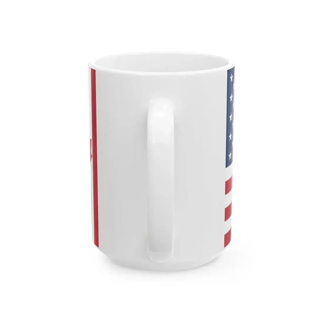 Three Finger Salute Flag Canada Mexico and the United States (Mexico) White Coffee Mug - Go Mug Yourself