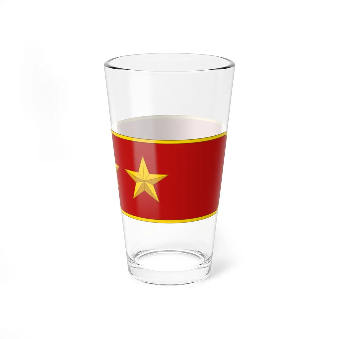 Three star rank Tatmadaw (Myanmar) (Military Rank) Pint Glass 16oz - Go Mug Yourself