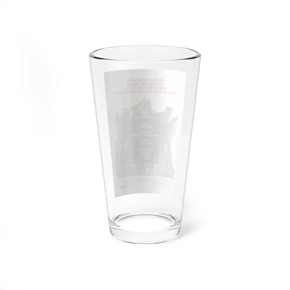 THREE THE HARD WAY 1974 Movie Poster - Pint Glass 16oz - Go Mug Yourself