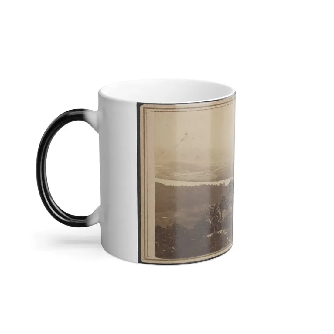 Three Unidentified Soldiers at Point Lookout, Tennessee (U.S. Civil War) Color Changing Coffee Mug 11oz - Go Mug Yourself