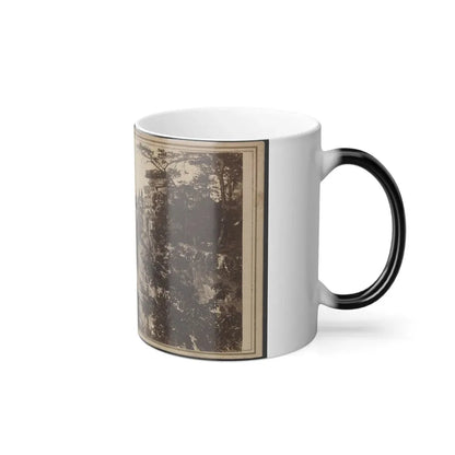 Three Unidentified Soldiers at Point Lookout, Tennessee (U.S. Civil War) Color Changing Coffee Mug 11oz - Go Mug Yourself