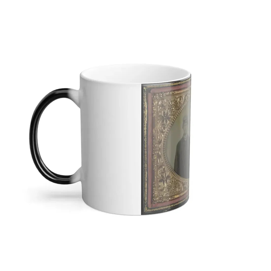 Three Unidentified Soldiers in Union Uniforms(3) (U.S. Civil War) Color Changing Coffee Mug 11oz - Go Mug Yourself