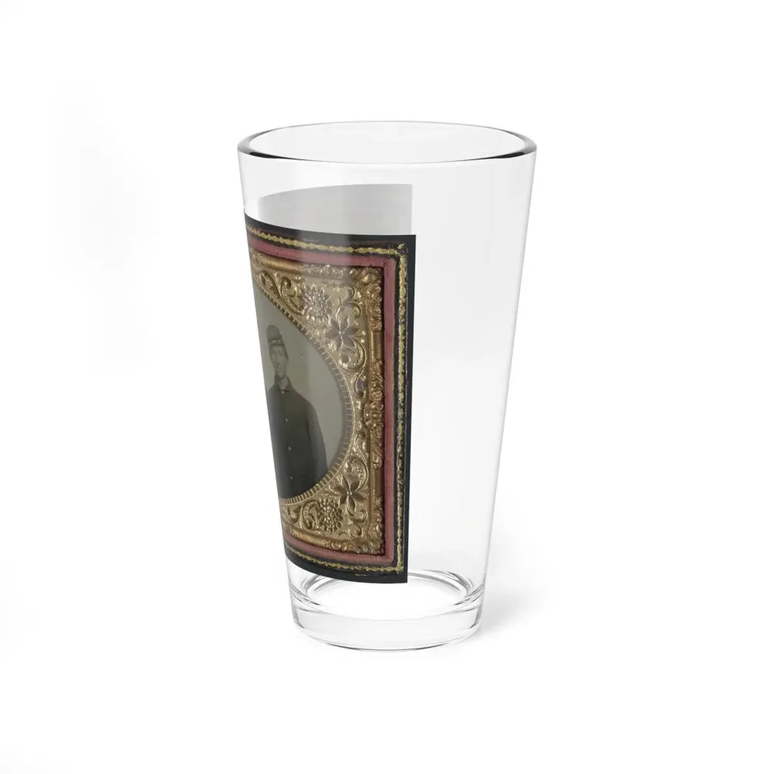 Three Unidentified Soldiers In Union Uniforms(3) (U.S. Civil War) Pint Glass 16oz - Go Mug Yourself