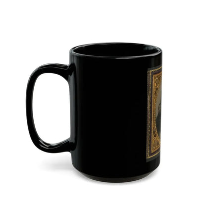 Three Unidentified Soldiers In Union Uniforms (U.S. Civil War) Black Coffee Mug - Go Mug Yourself