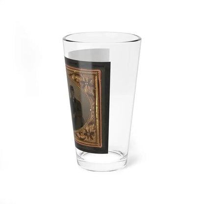 Three Unidentified Soldiers (U.S. Civil War) Pint Glass 16oz - Go Mug Yourself