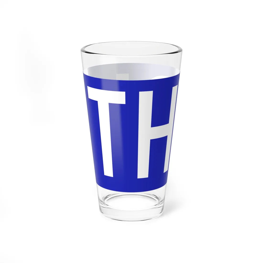Thruway trailblazer stand-in (New York) (Road Sign) Pint Glass 16oz - Go Mug Yourself
