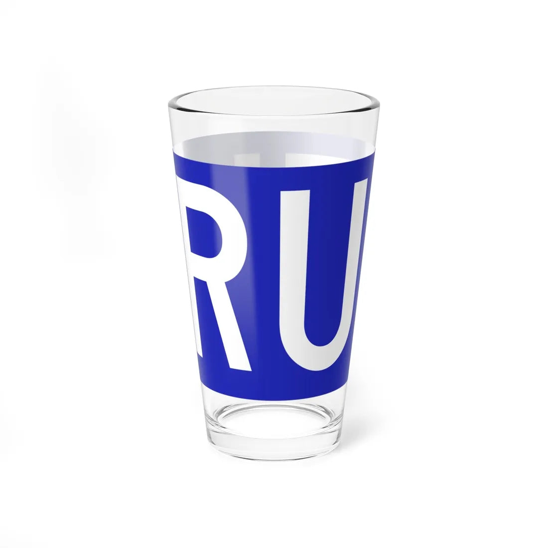 Thruway trailblazer stand-in (New York) (Road Sign) Pint Glass 16oz - Go Mug Yourself