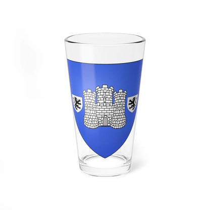 Thuin coat of arms (Belgium) (Coat of Arms) Pint Glass 16oz 16oz - Go Mug Yourself