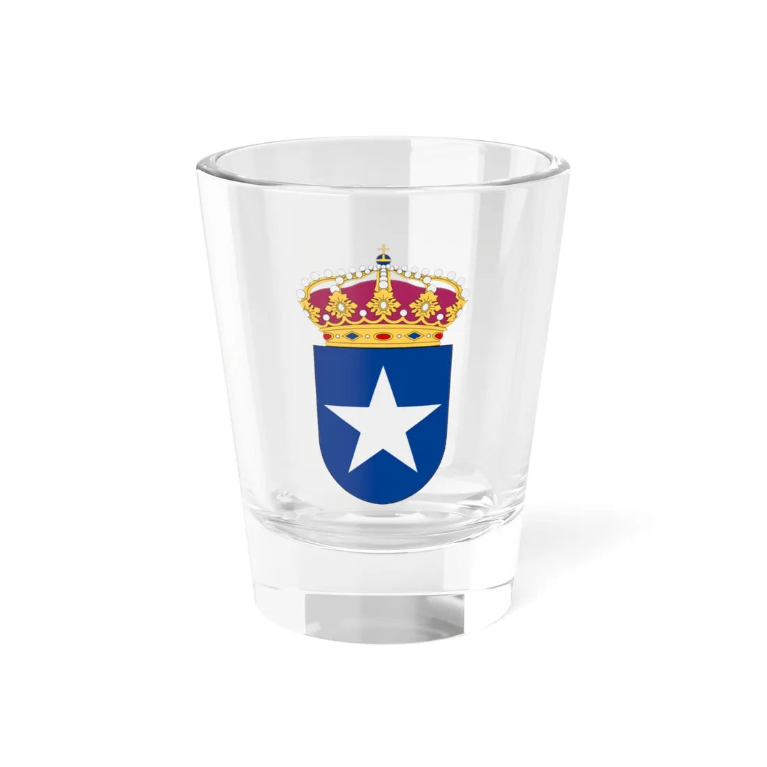 Thule statsisbrytare vapen (Sweden) (Coat of Arms) Shot Glass 1.5oz 1.5oz - Go Mug Yourself
