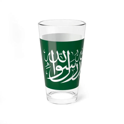 Thuluth script from the flag of Saudi Arabia (Saudi Arabia) Pint Glass 16oz - Go Mug Yourself