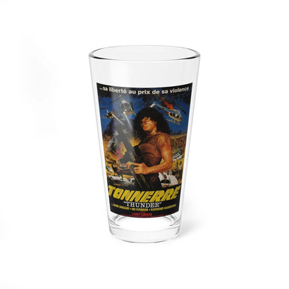 THUNDER (2) 1983 Movie Poster - Pint Glass 16oz-16oz-Go Mug Yourself