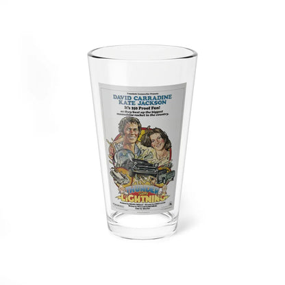 THUNDER AND LIGHTNING 1977 Movie Poster - Pint Glass 16oz-16oz-Go Mug Yourself